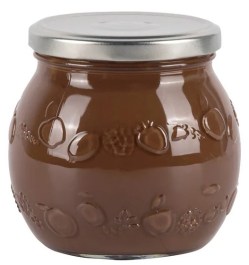 Vaso crema nocciola JAM in JAR Mediterranea Surgelati Teramo Abruzzo
